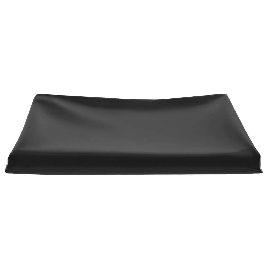 Pond Liner Black 4x4 m PVC 0.5 mm