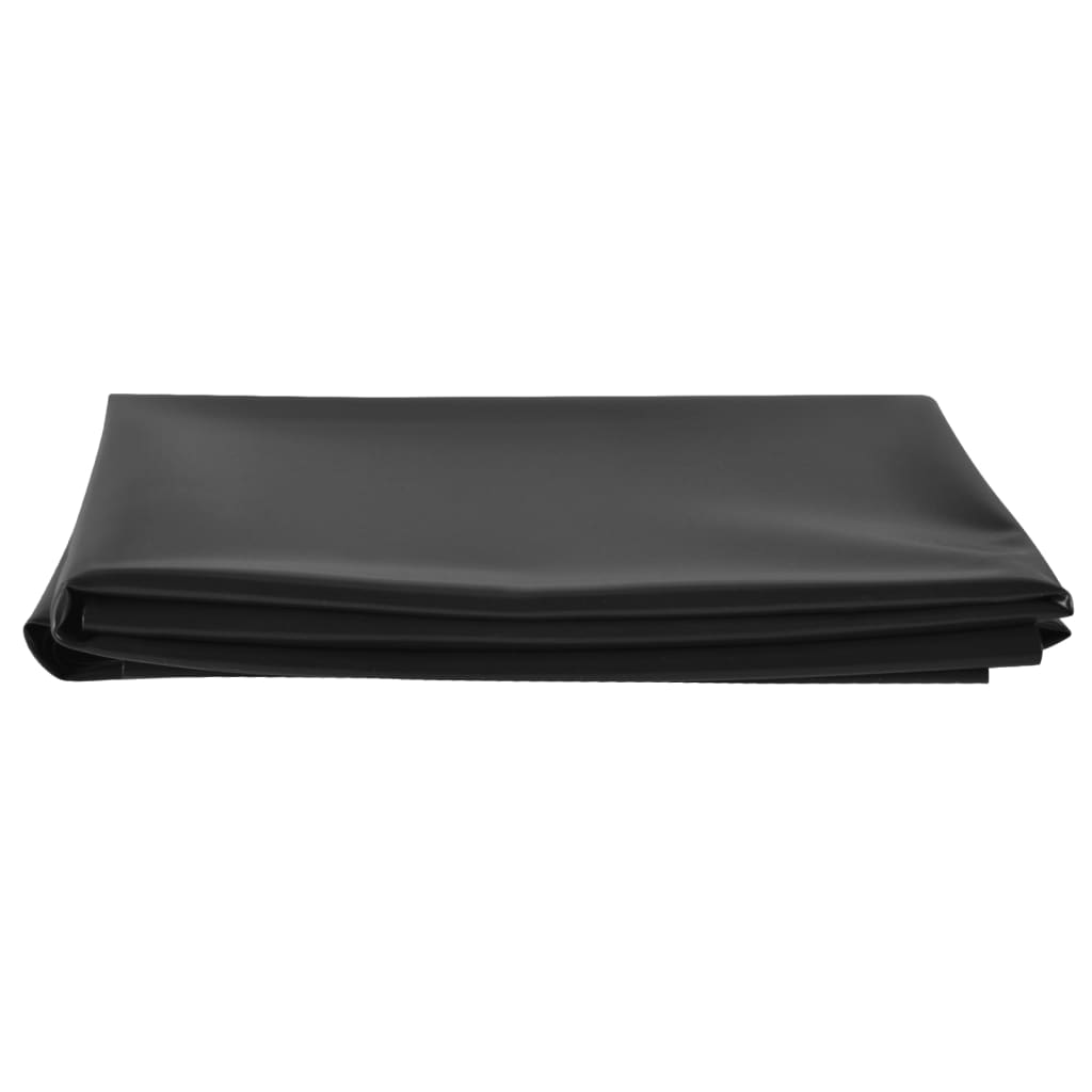 Pond Liner Black 4x4 m PVC 0.5 mm