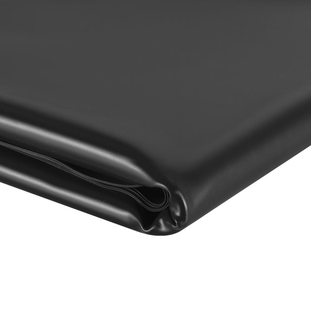Pond Liner Black 4x4 m PVC 0.5 mm